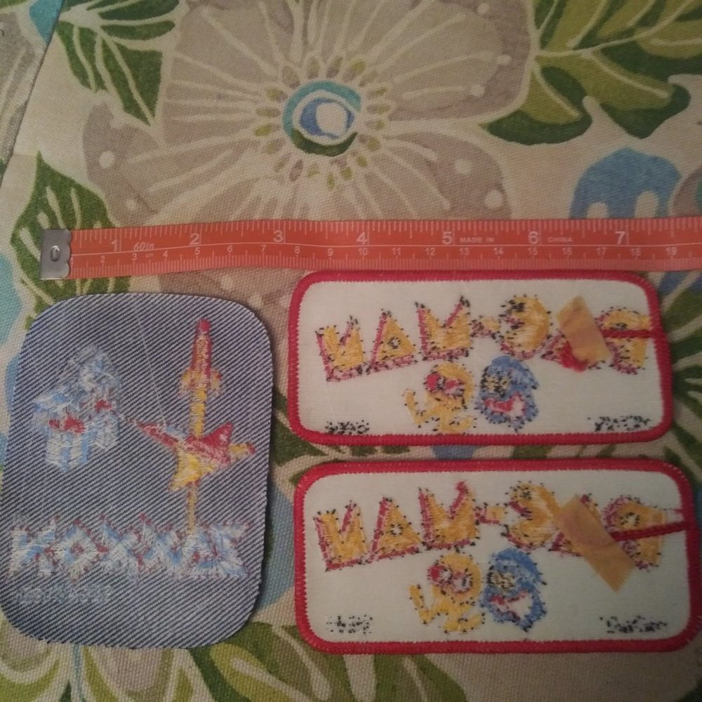 2422- 2 Pac-Man and 1 Sega Patches - Picture 3 of 3